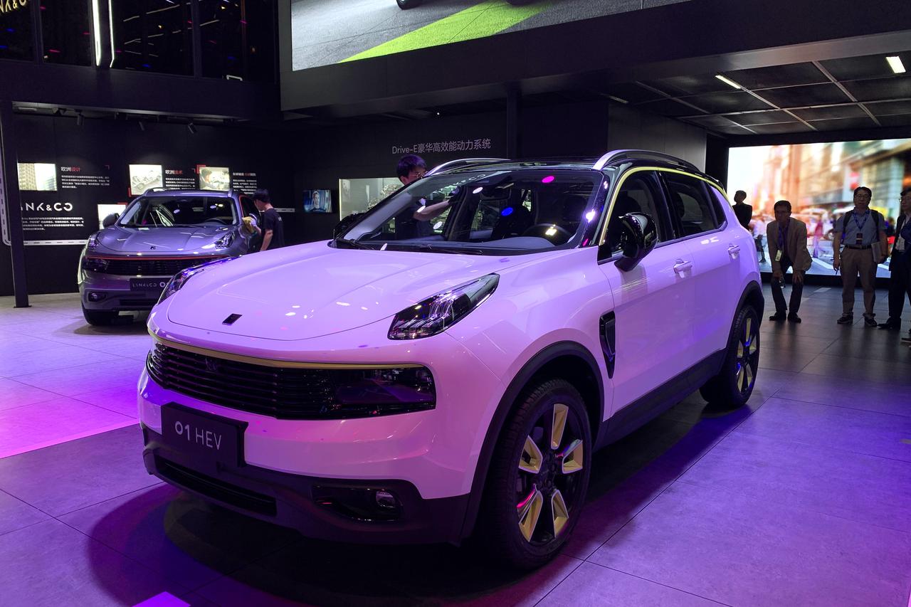 2019广州车展:领克01 hev亮相并上市,18.28万起
