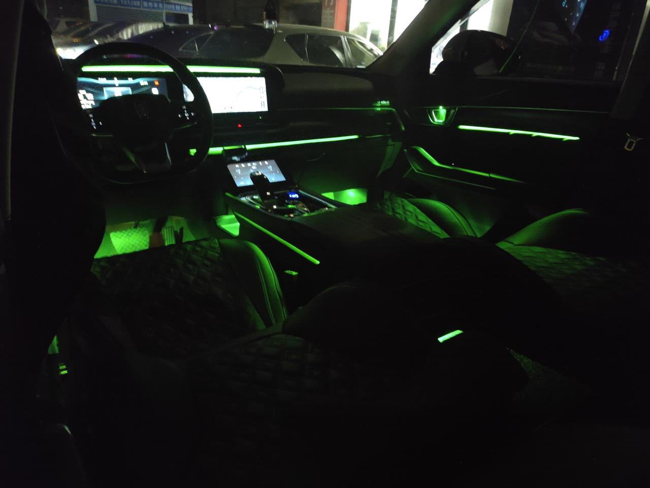 奔腾t99国内最强氛围灯改装