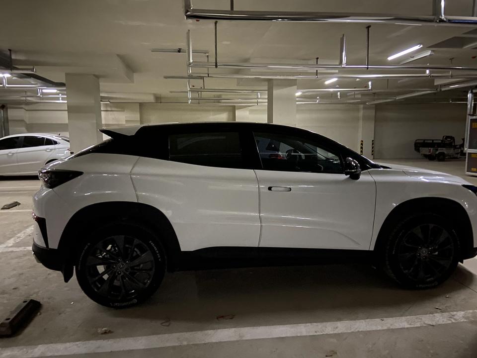 白车配黑顶颜值又上一层