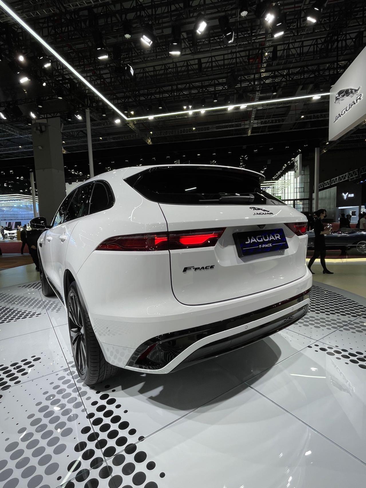 捷豹新款f-pace在上海车展上市售价45.68-59.8万