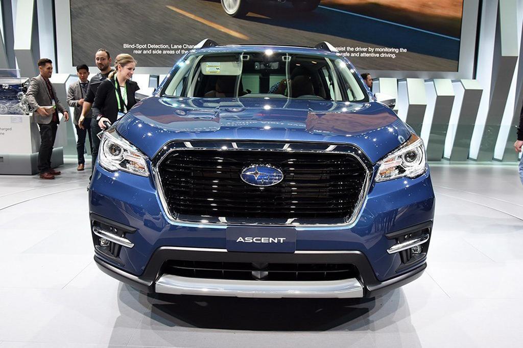 全新的斯巴鲁ascent外观设计非常的犀利,而且具有很不错的