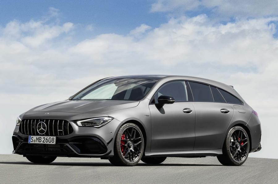 全新amg cla 45猎装版海外上市,起价￡53,370