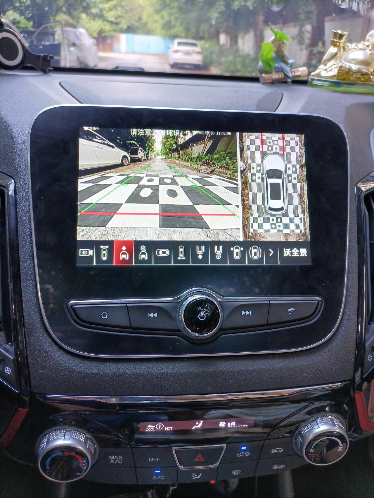 长安cs55全景360完工效果