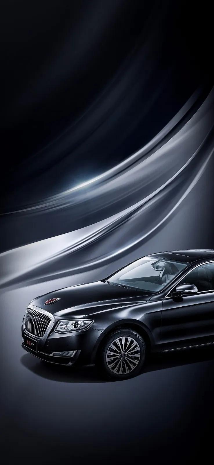 红旗壁纸来袭,为你加满好运buff_红旗h9车友圈_懂车帝