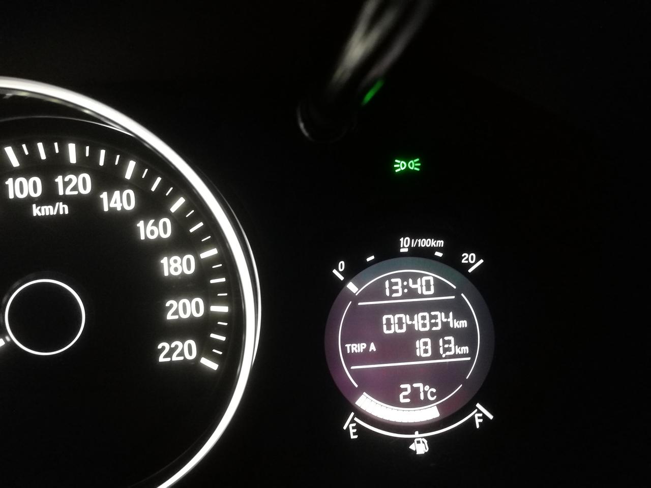 本田缤智仪表根本看不懂