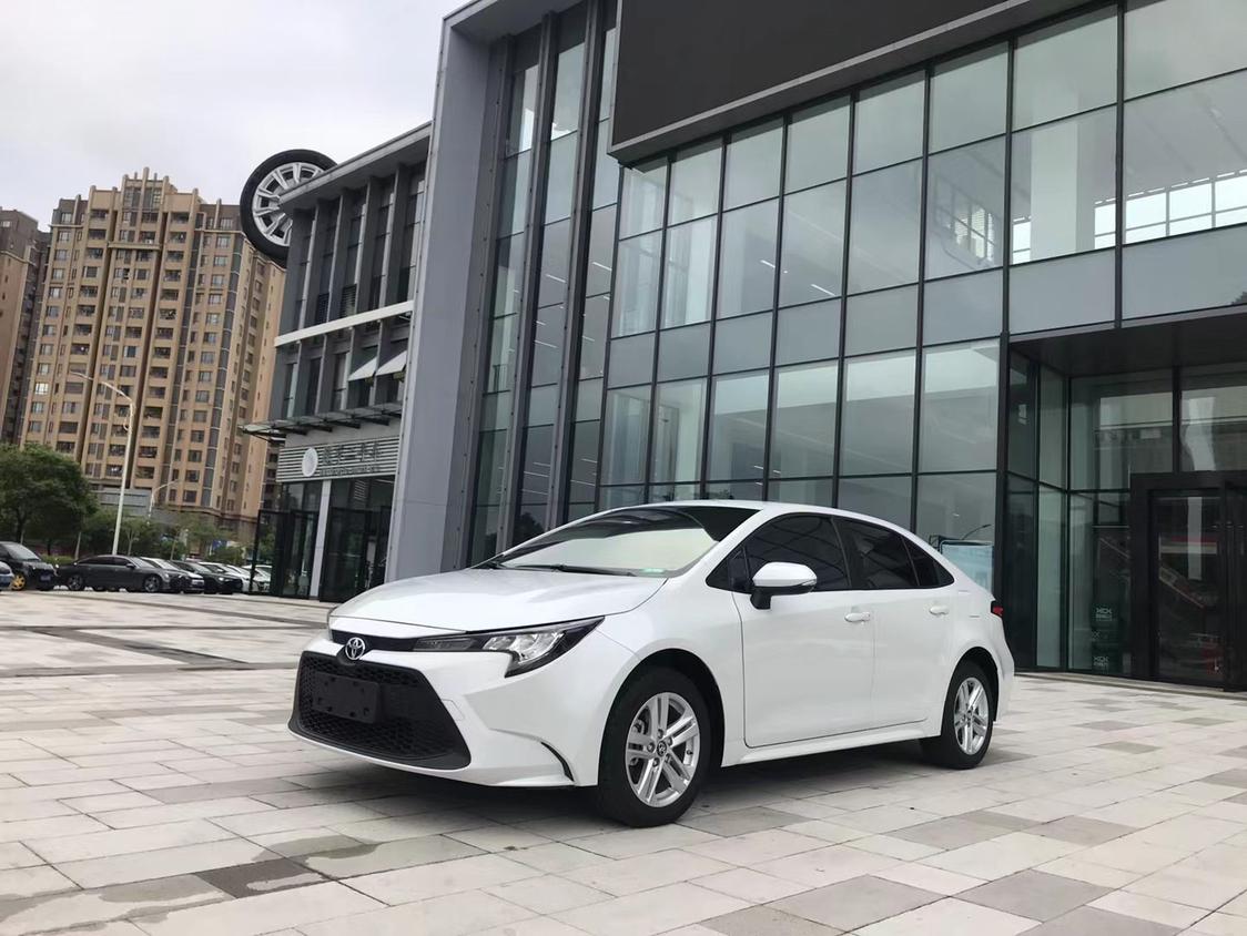 到店2021年1月丰田雷凌1.2t进取版,新车指导价11.