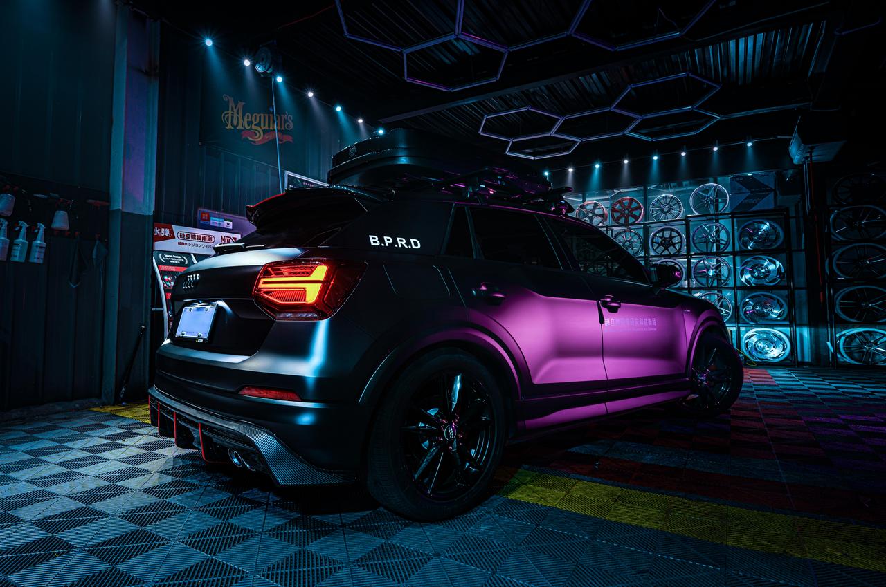 去年提了奥迪q2l,今年开始动手改装由于国内几乎没有什么改