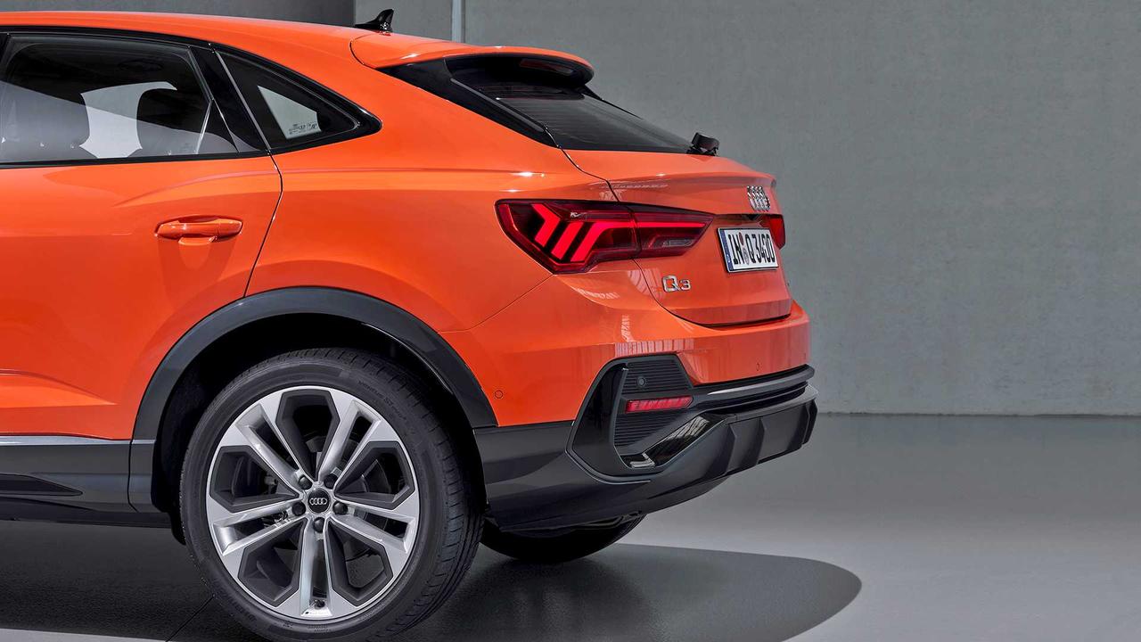 全新奥迪q3 sportback发布,全新q3 coupe