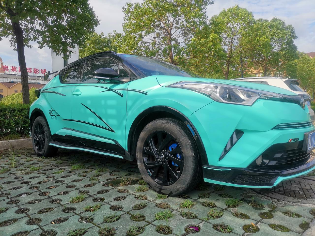 丰田奕泽chr改色改装_丰田c-hr车友圈_懂车帝