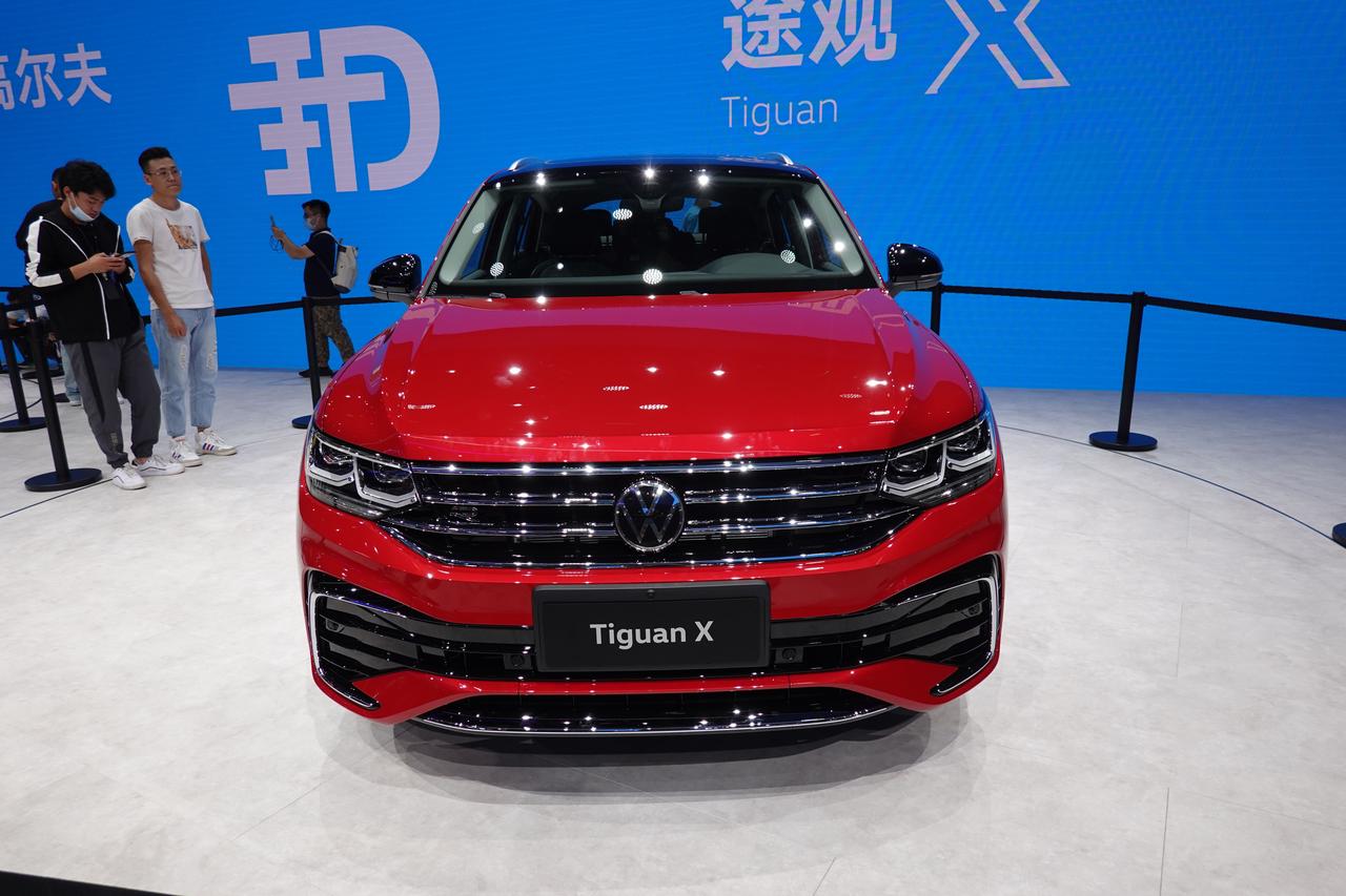 全新大众途观x正式亮相#全新大众途观x在北京车展正式首发