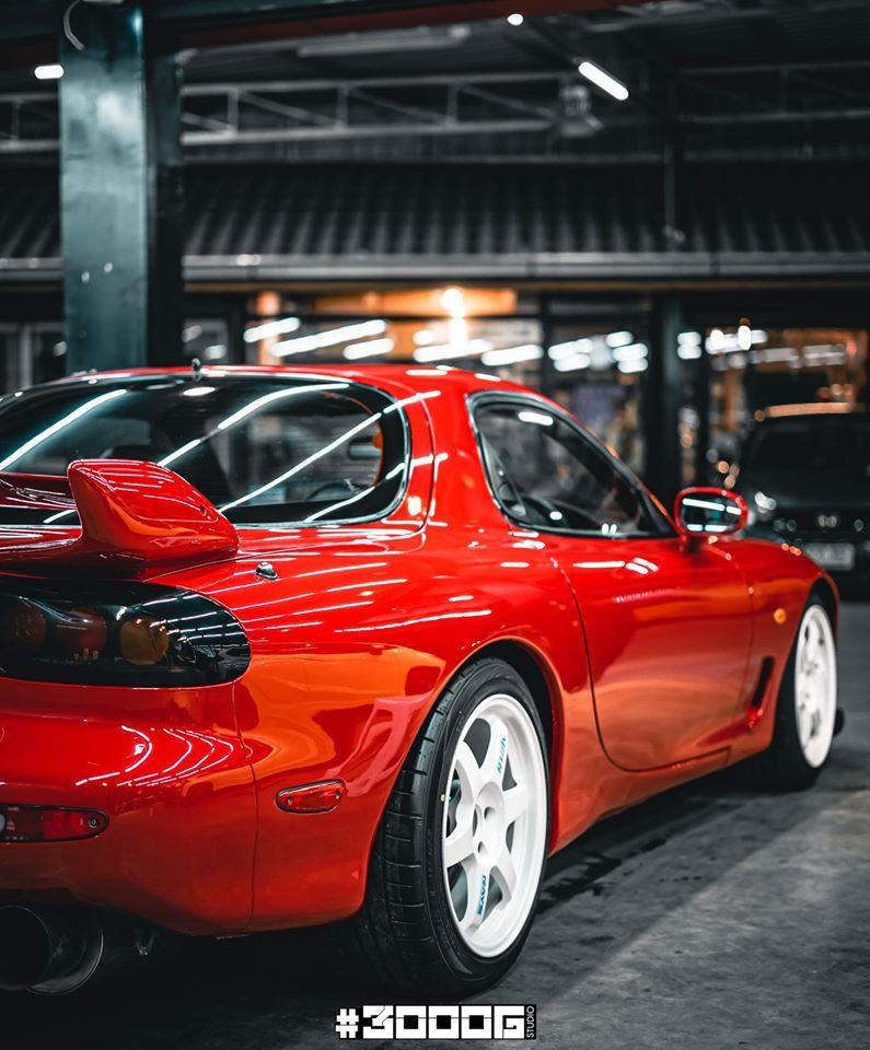 红白配转子情怀马自达rx7