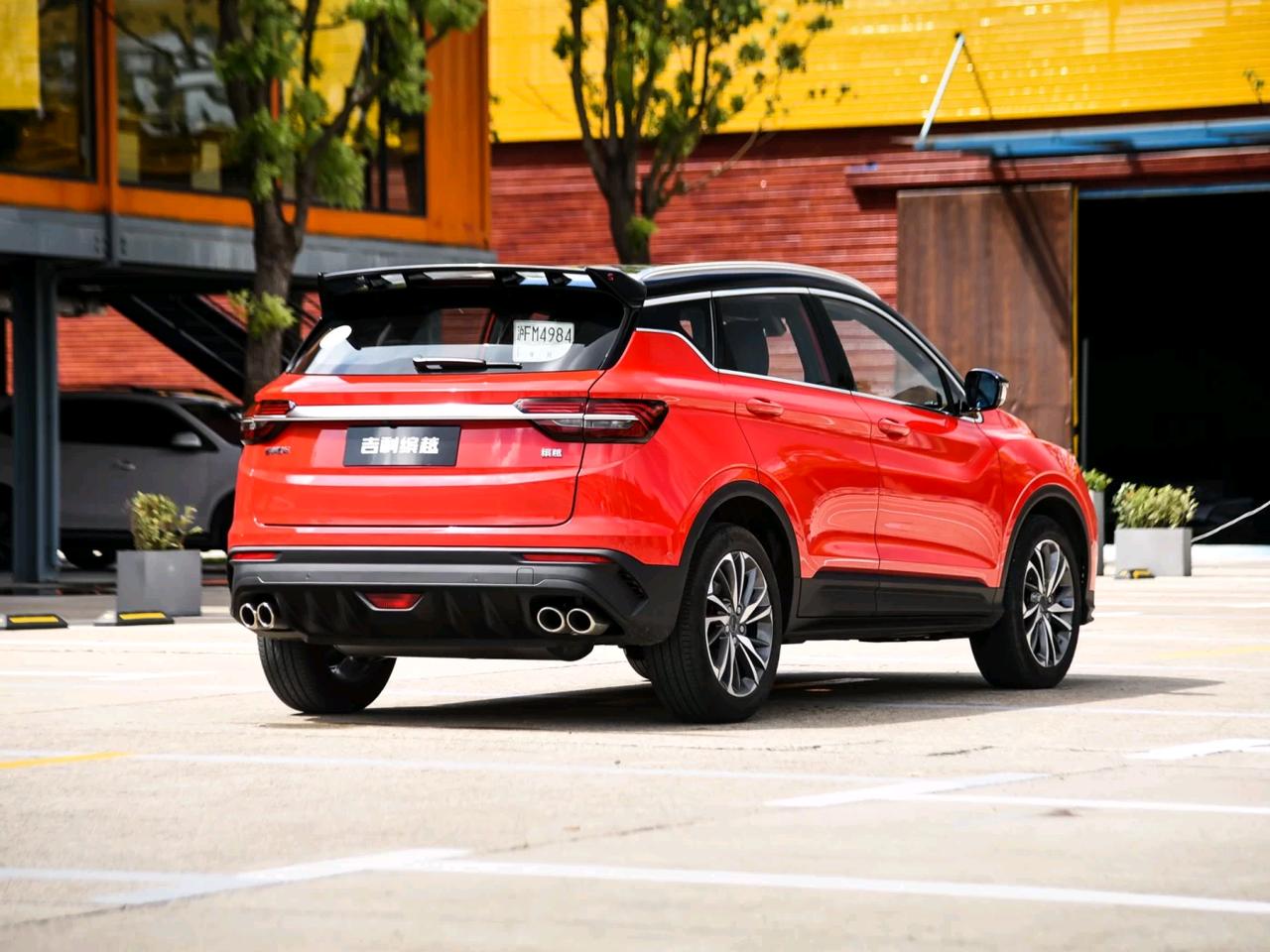 吉利汽车新加车型缤越小型suv