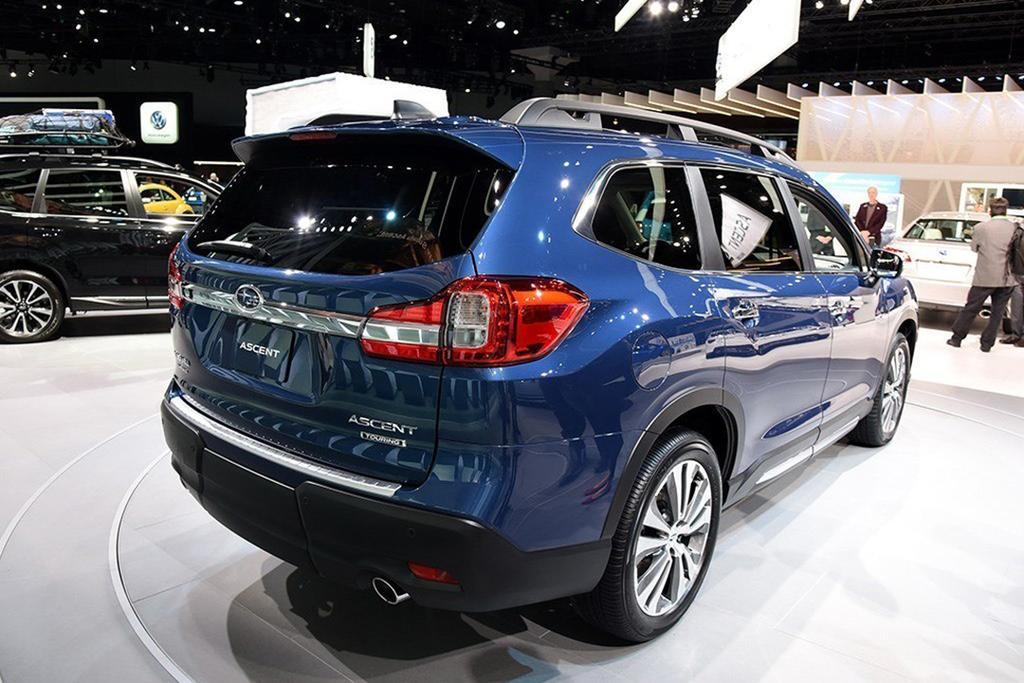 全新的斯巴鲁ascent外观设计非常的犀利,而且具有很不错的