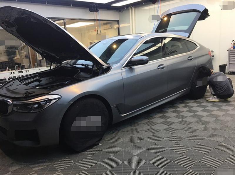 石青色,美基磨砂隐形车衣,三分膜七分贴,专业的人做专业的事