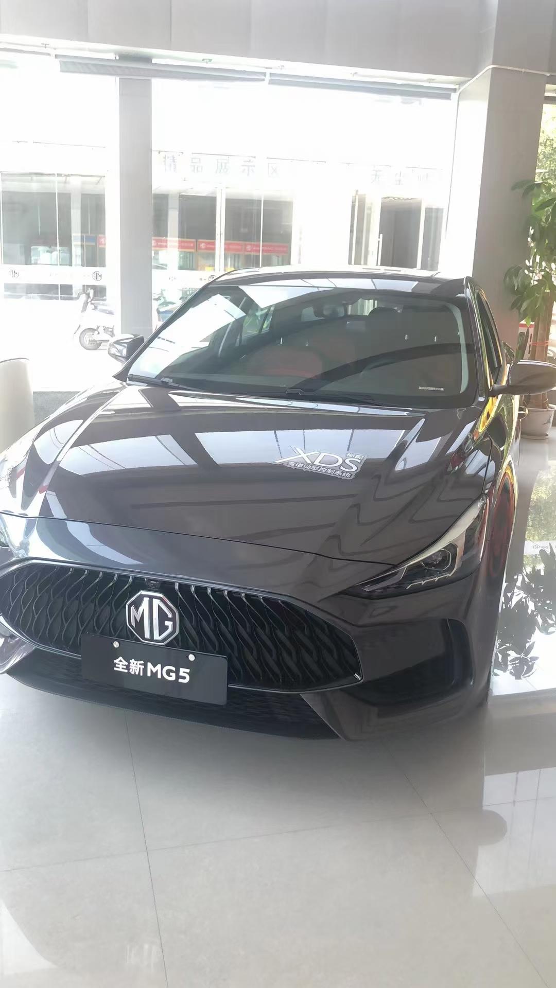 浙江mg5名爵风潮版和豪享版