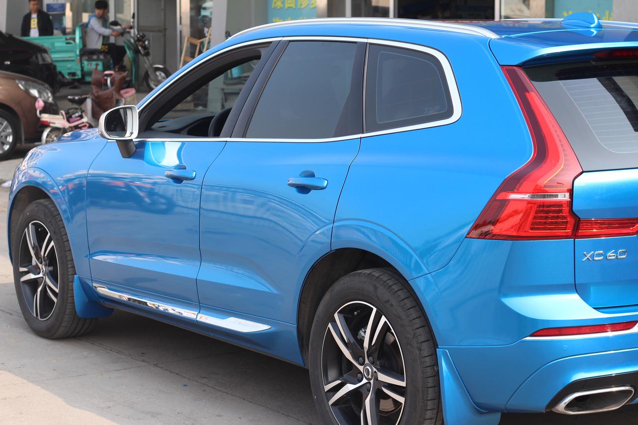 沃尔沃xc60改色3m午夜蓝