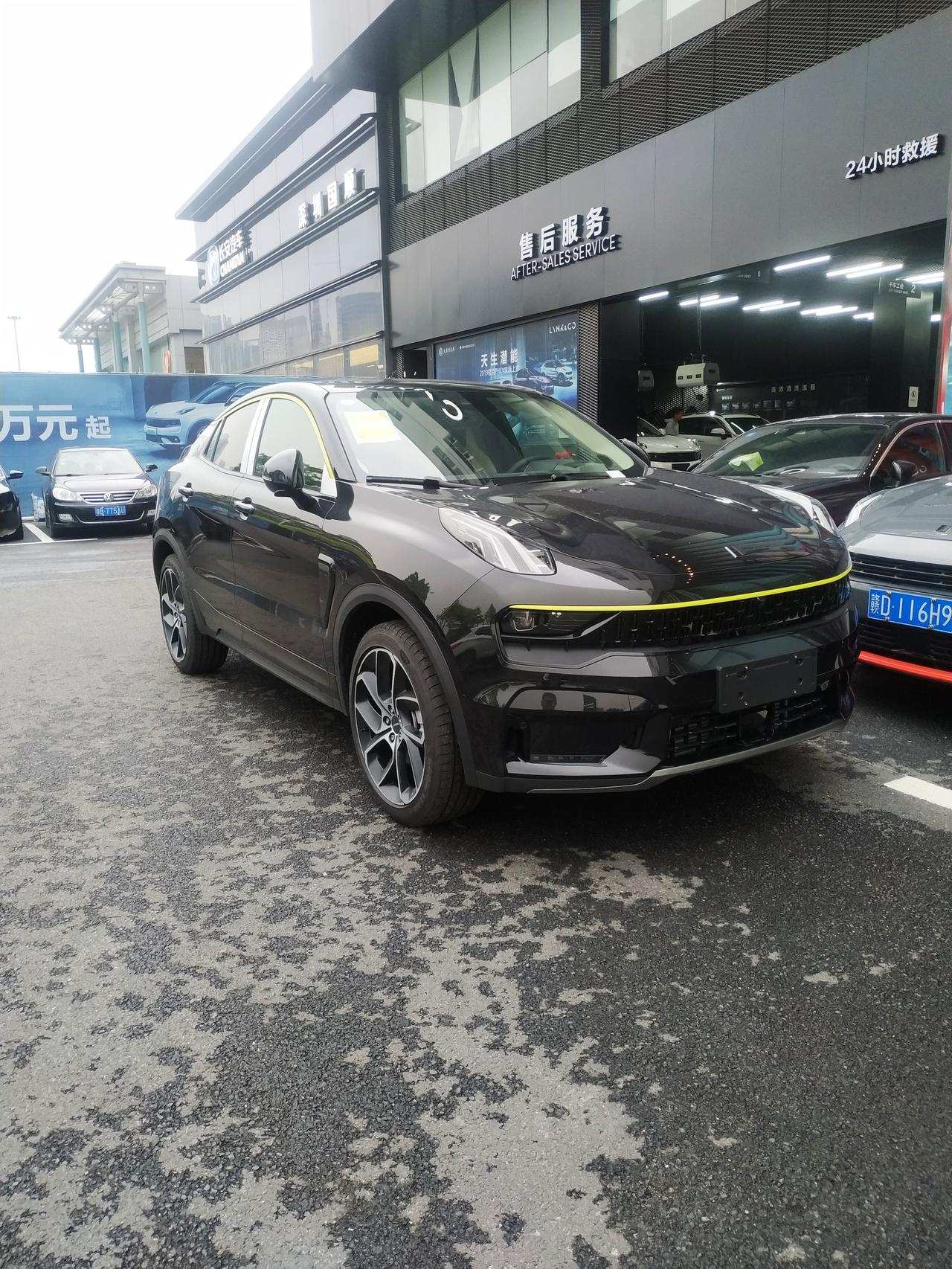 给大家走一波05耀haho黑黄的照片_领克05车友圈_懂车帝