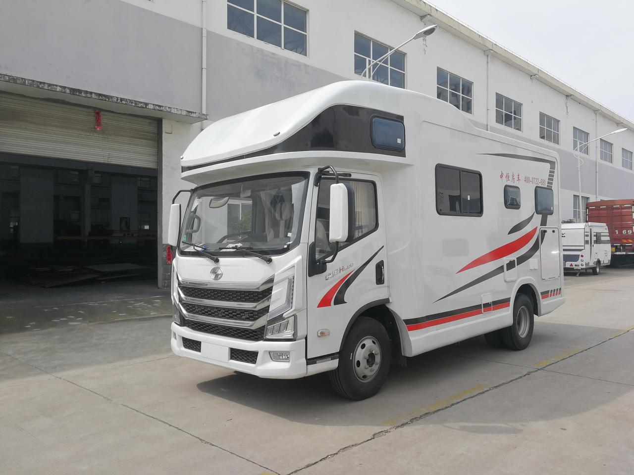 轻卡房车上汽跃进h500房车爆款