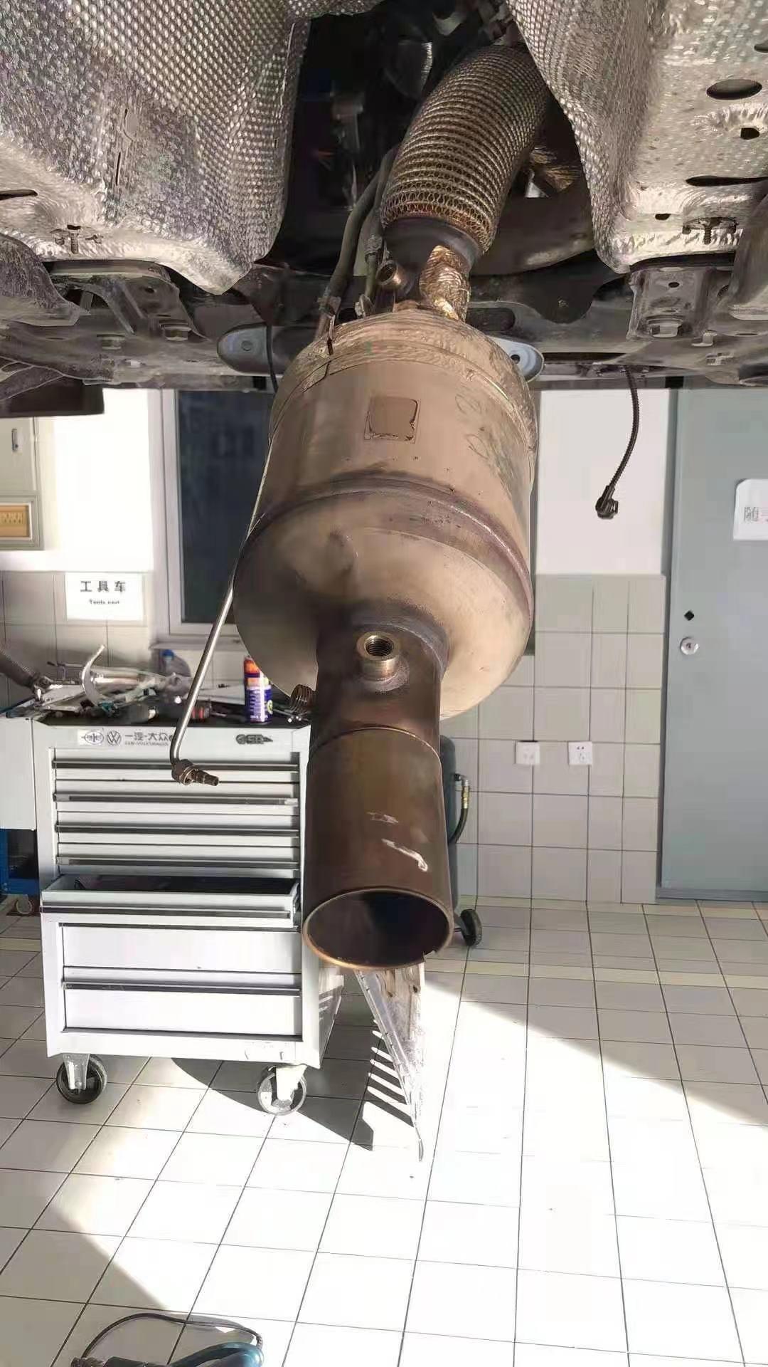 20款探岳330颗粒捕捉器堵塞严重