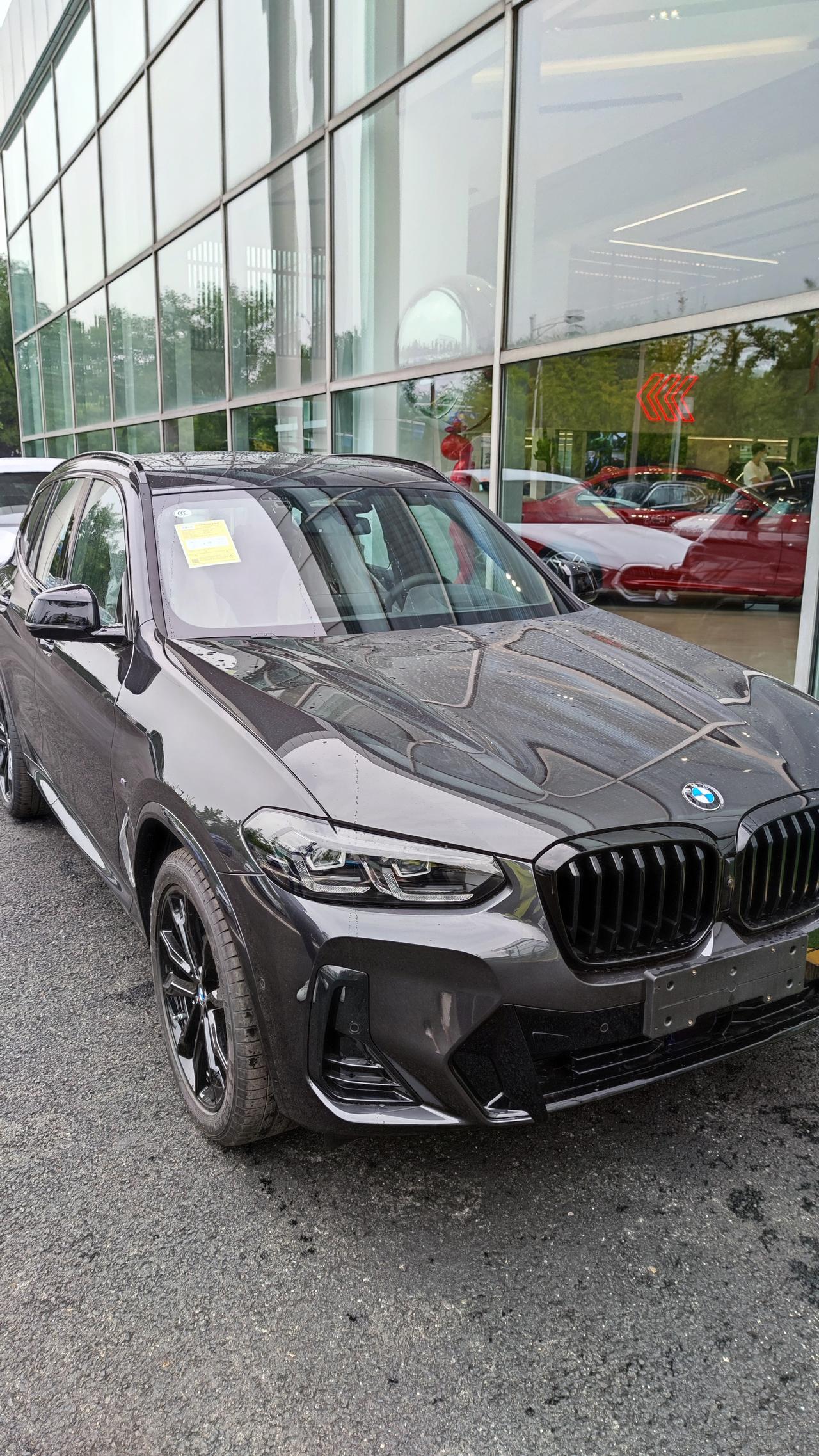 神秘灰尊享到店了 下周提车_宝马x3车友圈_懂车帝