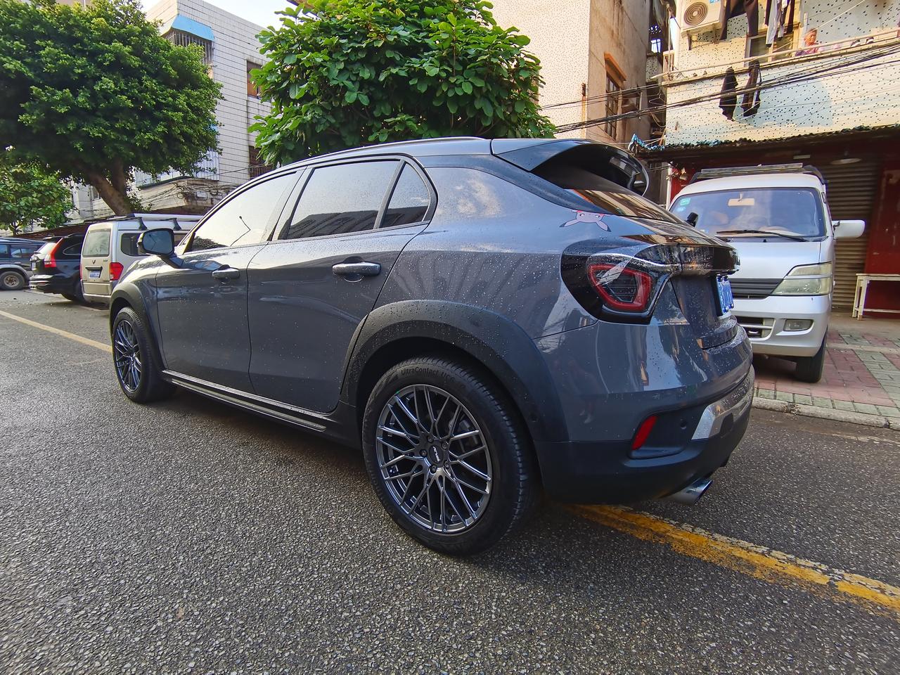 领克02轮毂改装分享