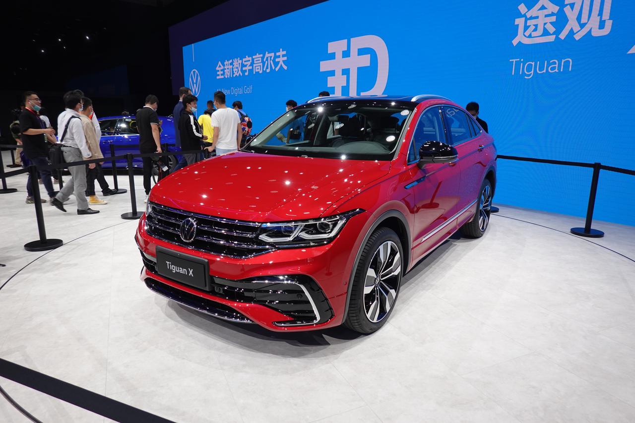 全新大众途观x正式亮相#全新大众途观x在北京车展正式首发