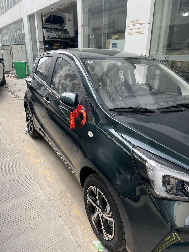 2个半月终于提车了,20墨绿色_奔奔e-star车友圈_懂车帝