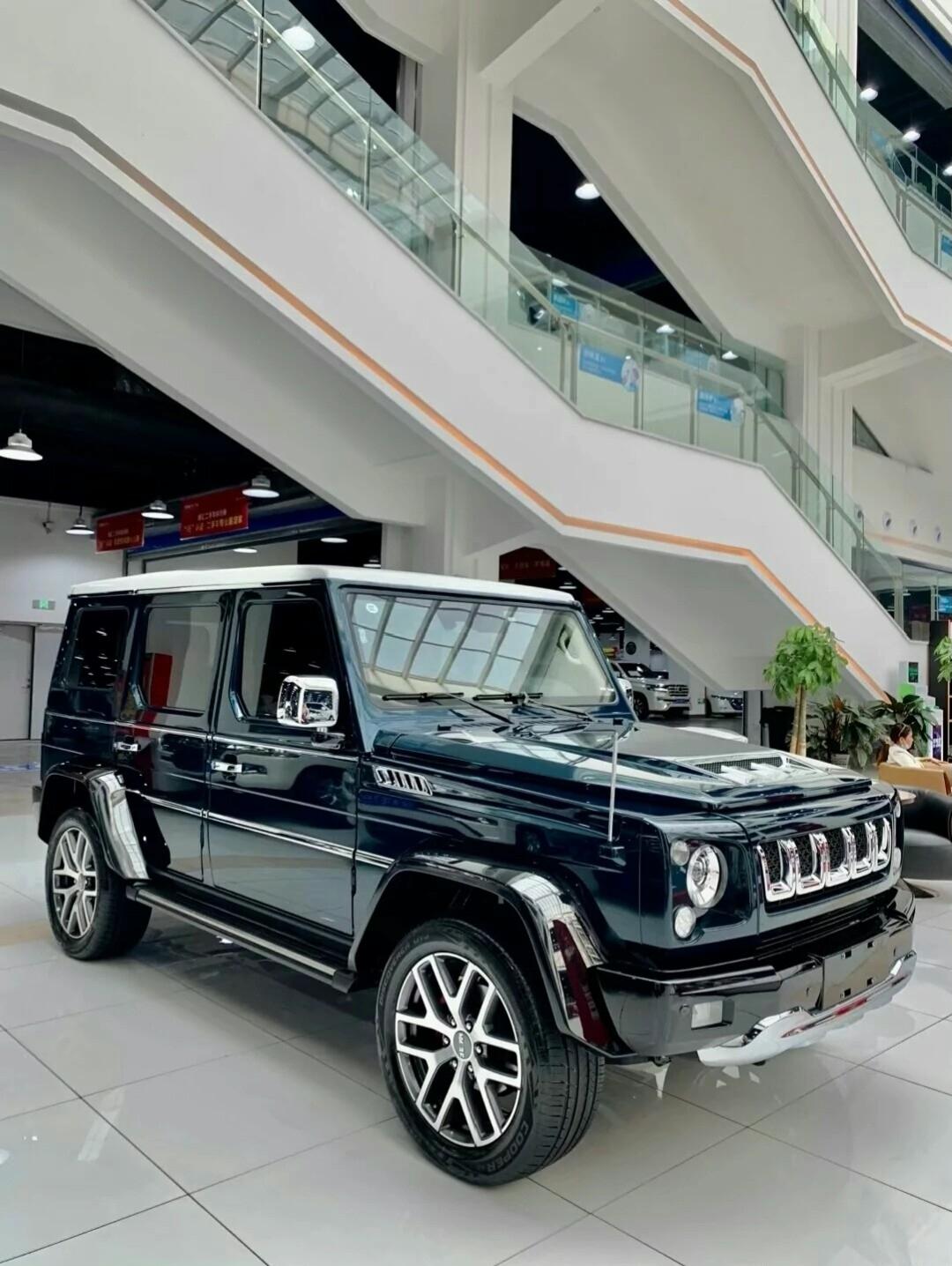 自主研发30tv6硬派越野车bj80