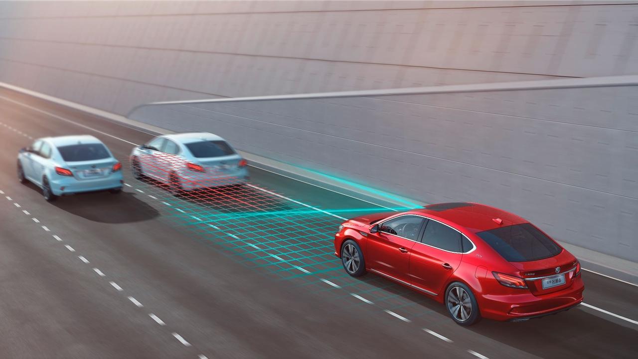 体验了把汉ev的主动刹车功能