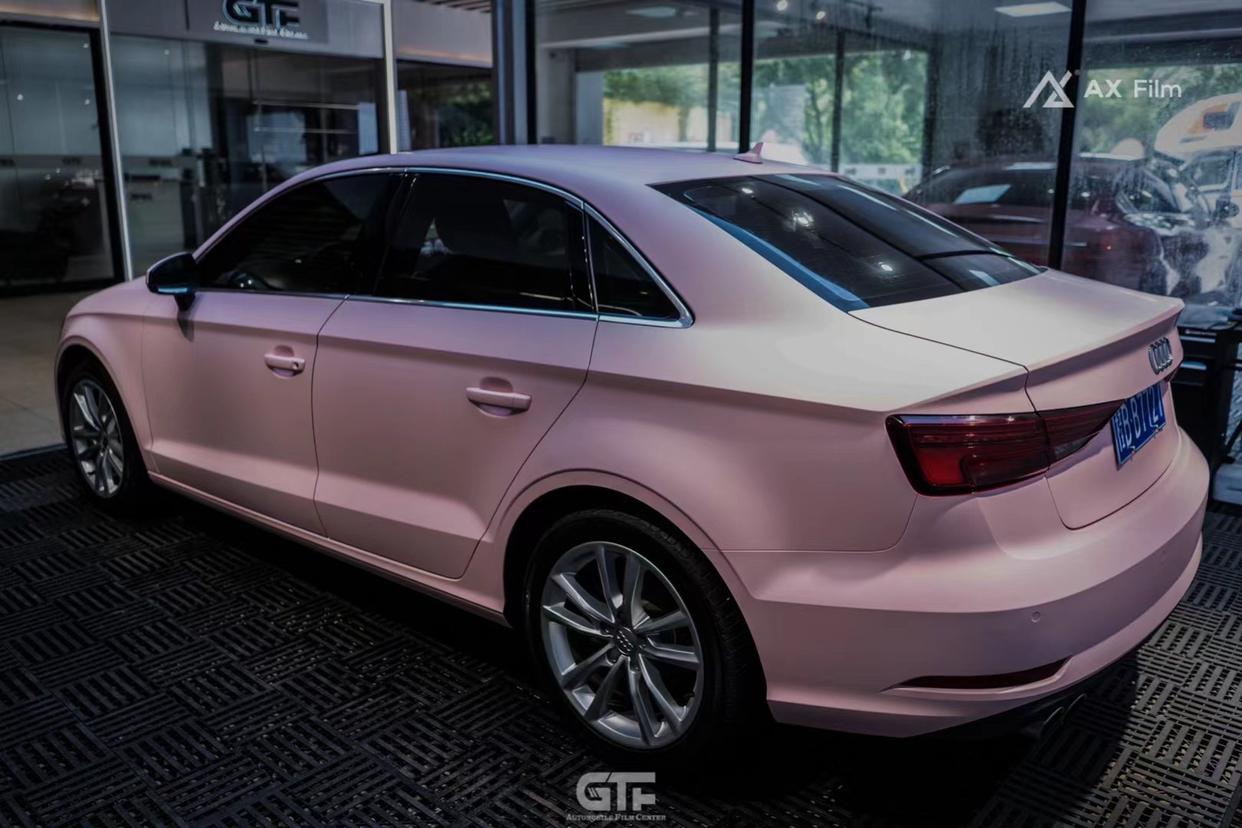 奥迪a3改色膜贴膜