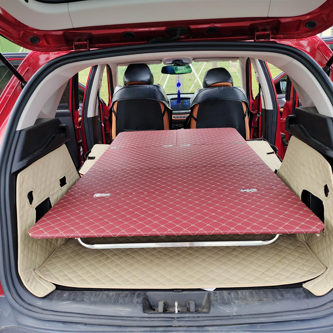 友友们瑞虎7后备箱折叠床来了 大家看看怎么样_瑞虎7车友圈_懂车帝