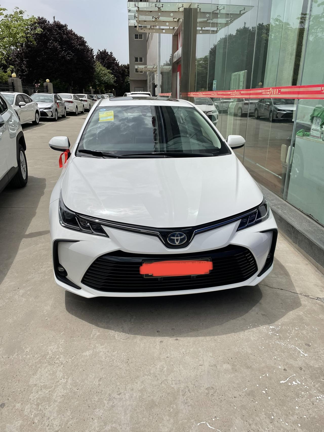 21款卡罗拉混动精英超级白买车记