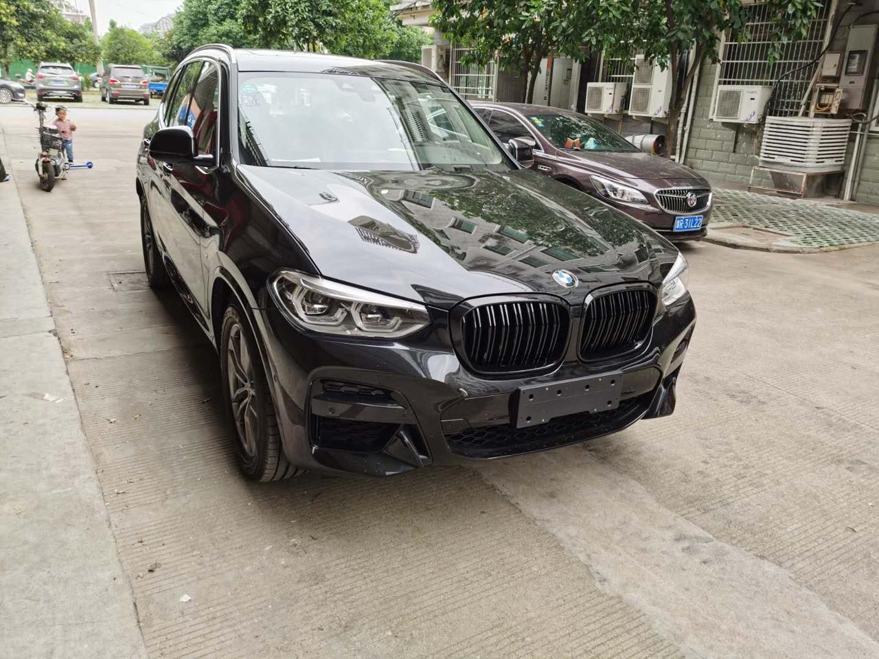 碳黑x3给要改熏黑中网的一个参考