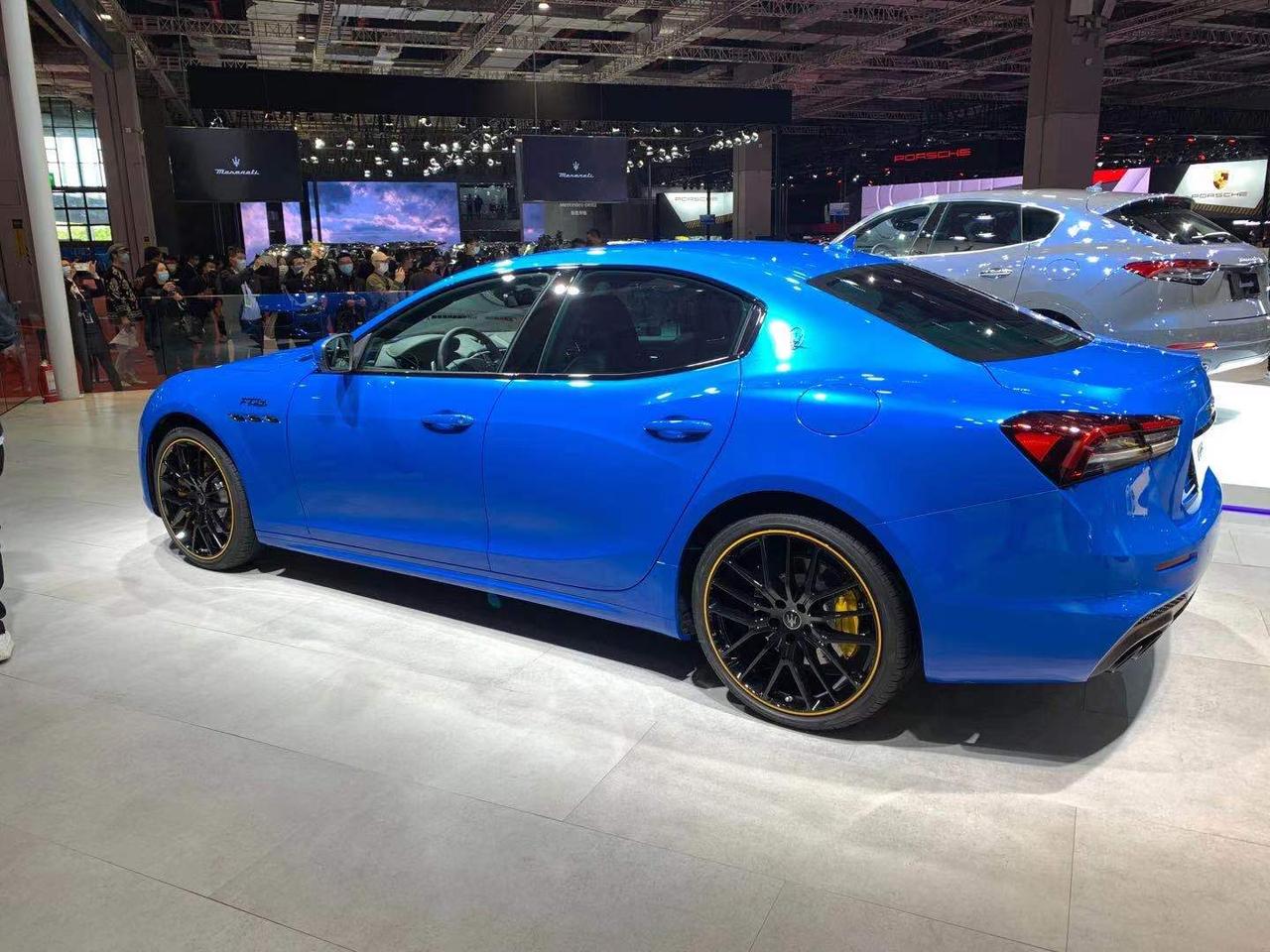 玛莎拉蒂ghibli tributo致敬特别版亮相上海车展