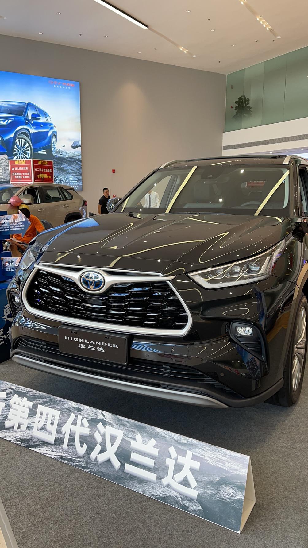 全新第四代汉兰达确实好看高档