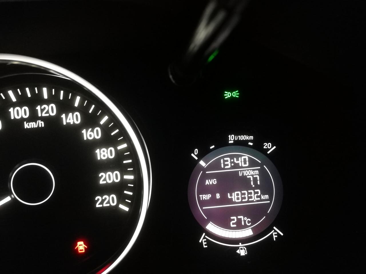 本田缤智仪表根本看不懂