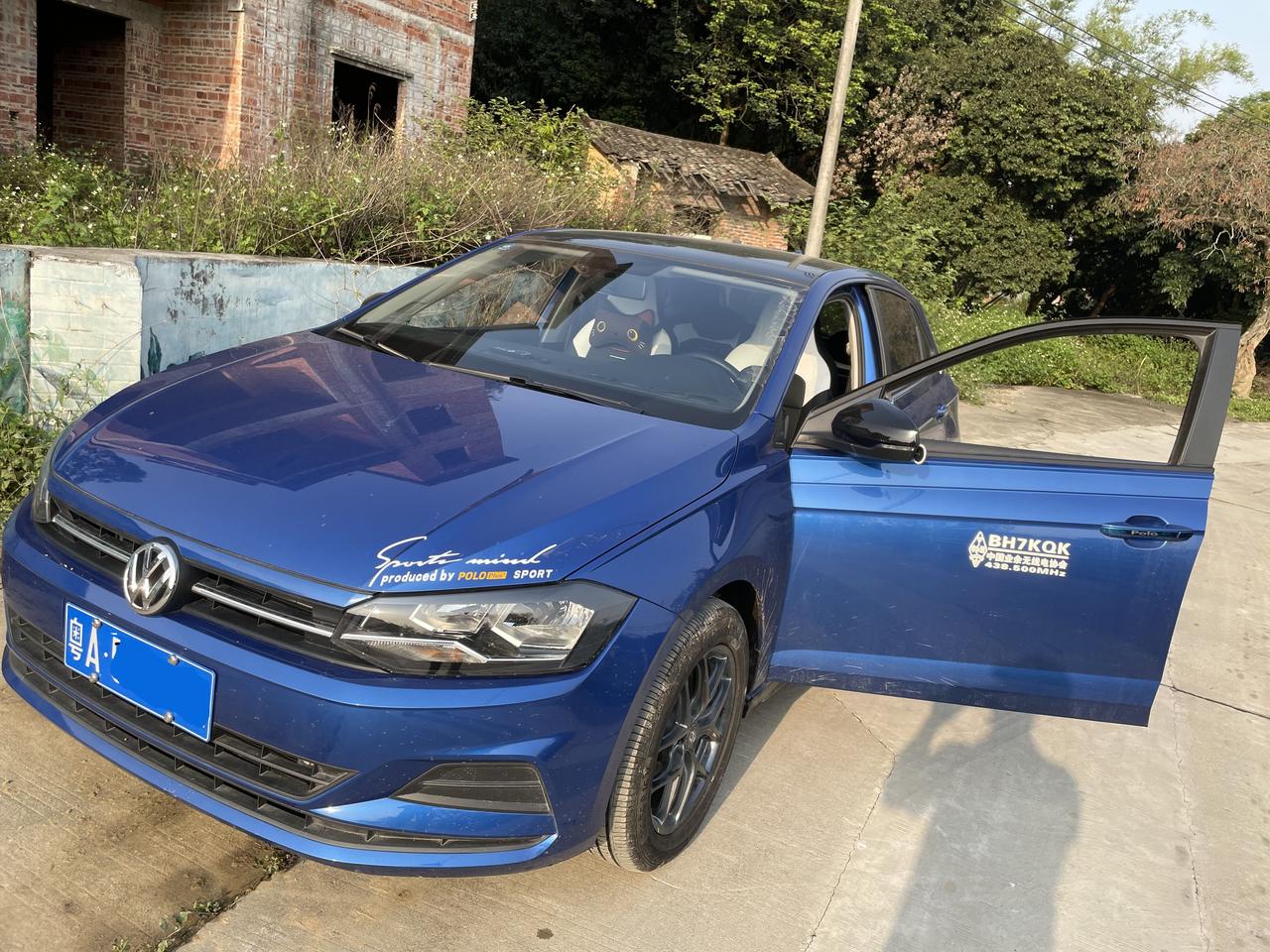 换胎如换车 20年12月买的polo plus自动乐享版,目