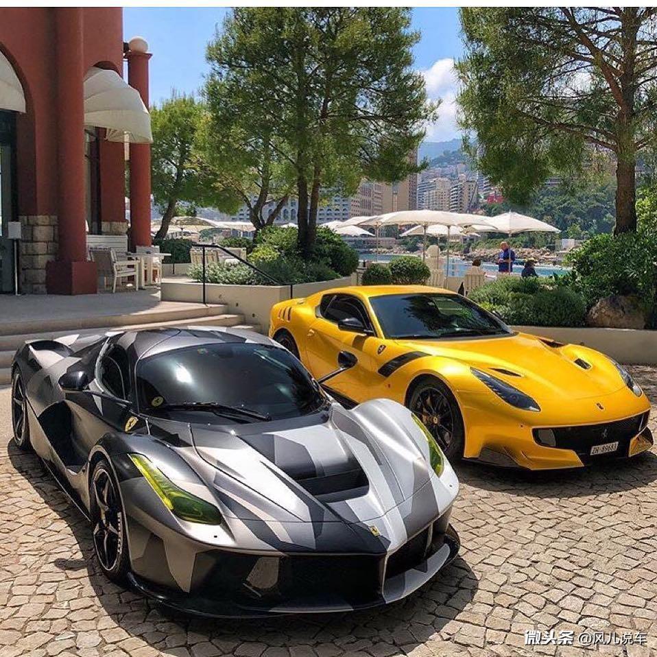 海豹突击队 涂装的拉法 法拉利跑车 喜欢吗__懂车帝