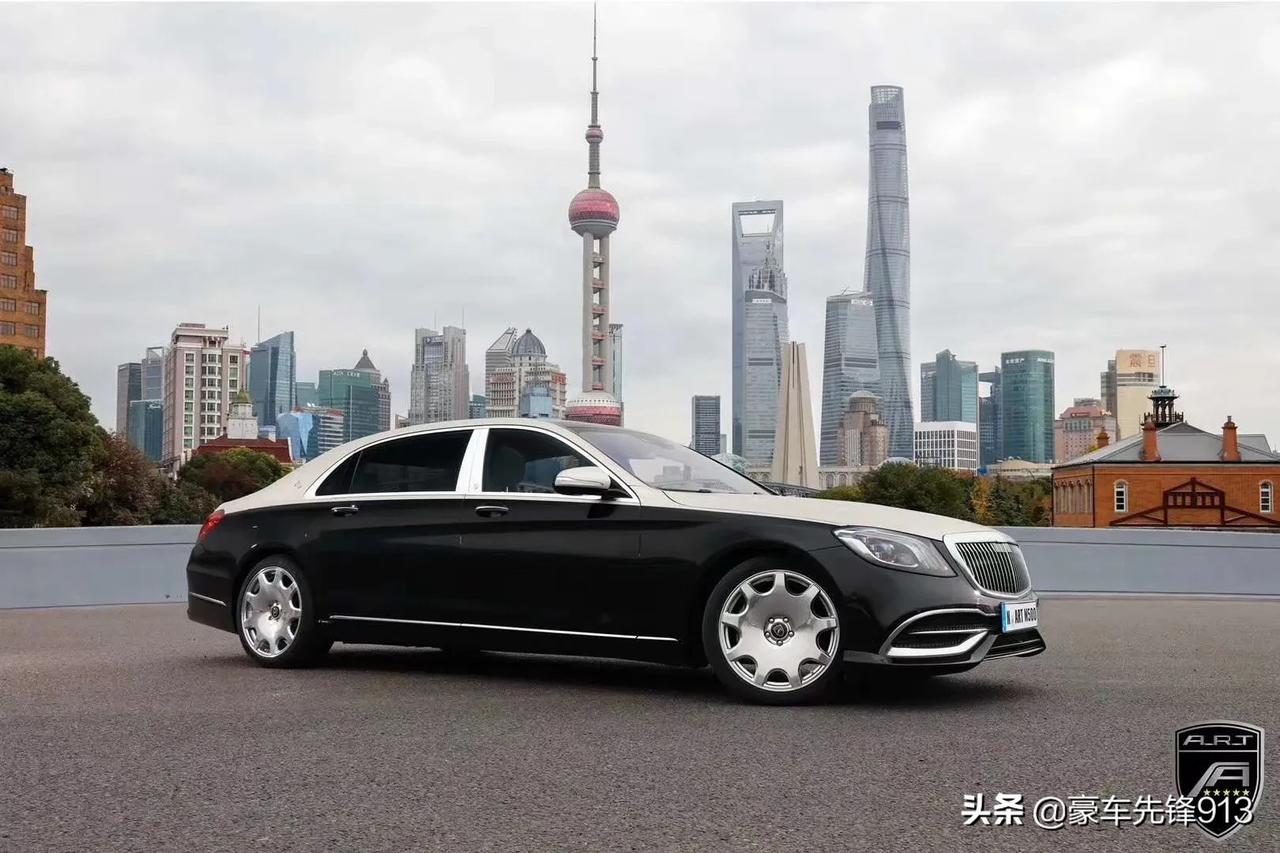 迈巴赫s450双调典藏版德国原厂金黑双色车漆4座行政座椅整车art运动