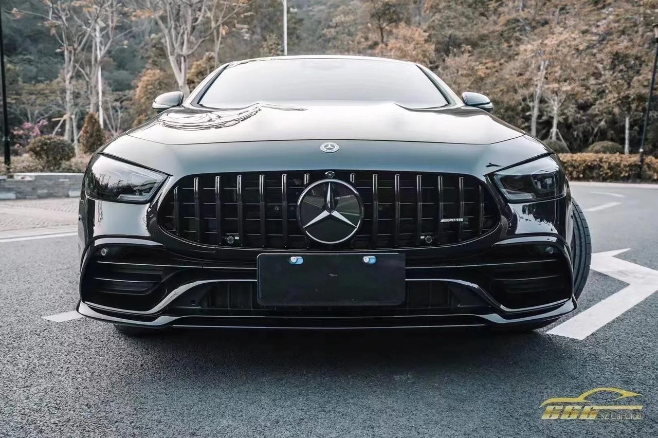 奔驰amg gt50升级:亮黑中网,镜面大标21寸锻造轮毂
