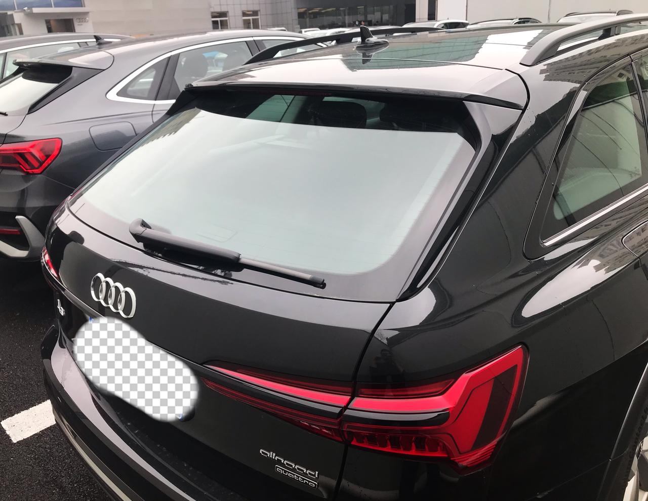 今天预约试驾了a6 allroad 试驾车如图 维苏威灰色外