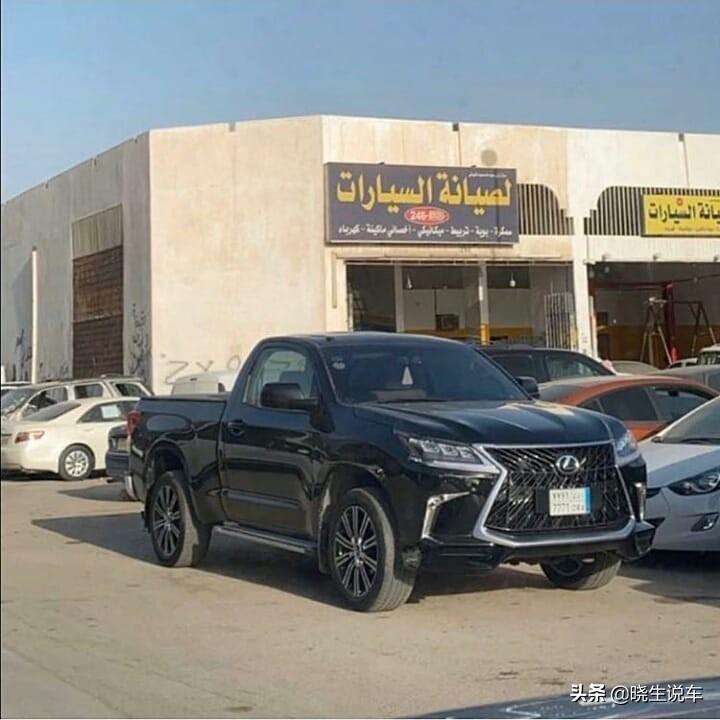 雷克萨斯皮卡这改的毫无违和感