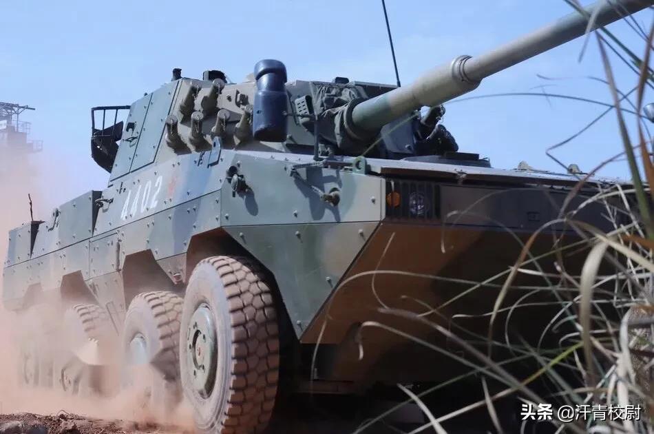 越来越多的装备了ztl-11轮式突击炮,成为中型合成旅中重火力突击角色