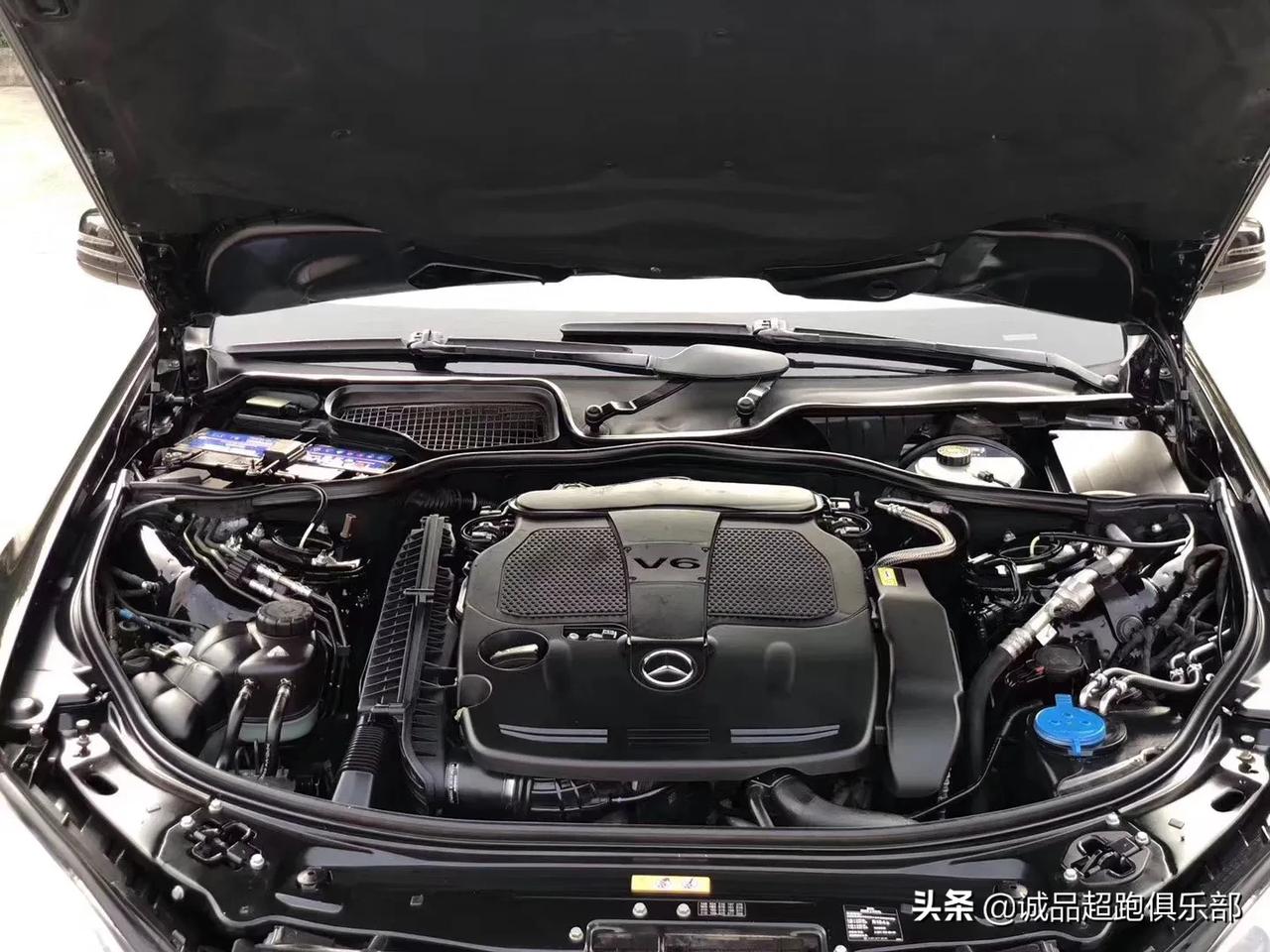 十几w13年奔驰s350l德版新款发动机黑色米内全景天窗四电椅通风加热电