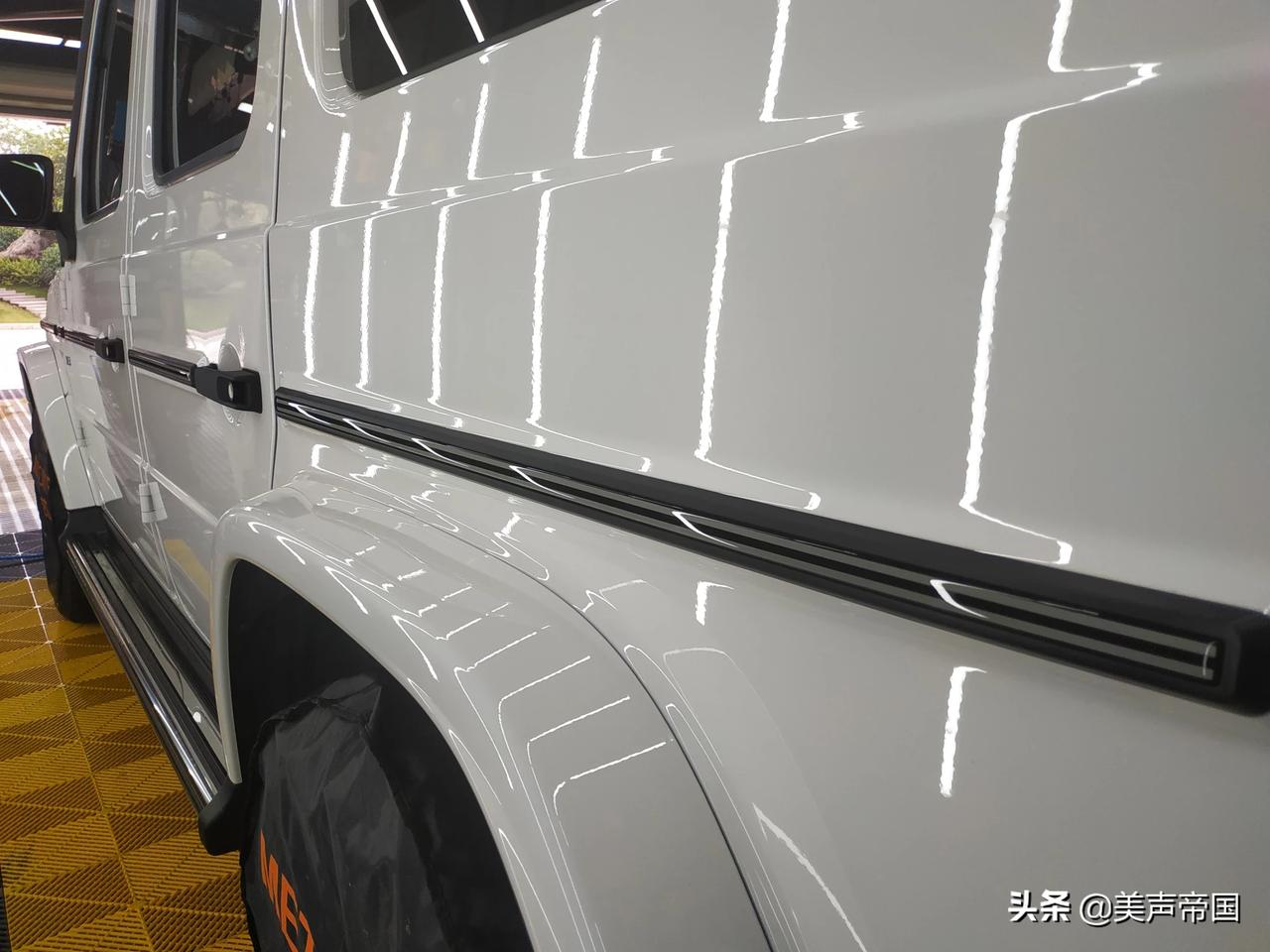 迈卡汽车精护奔驰g500体验米克丽透明漆面保护膜360度全方位贴心保护