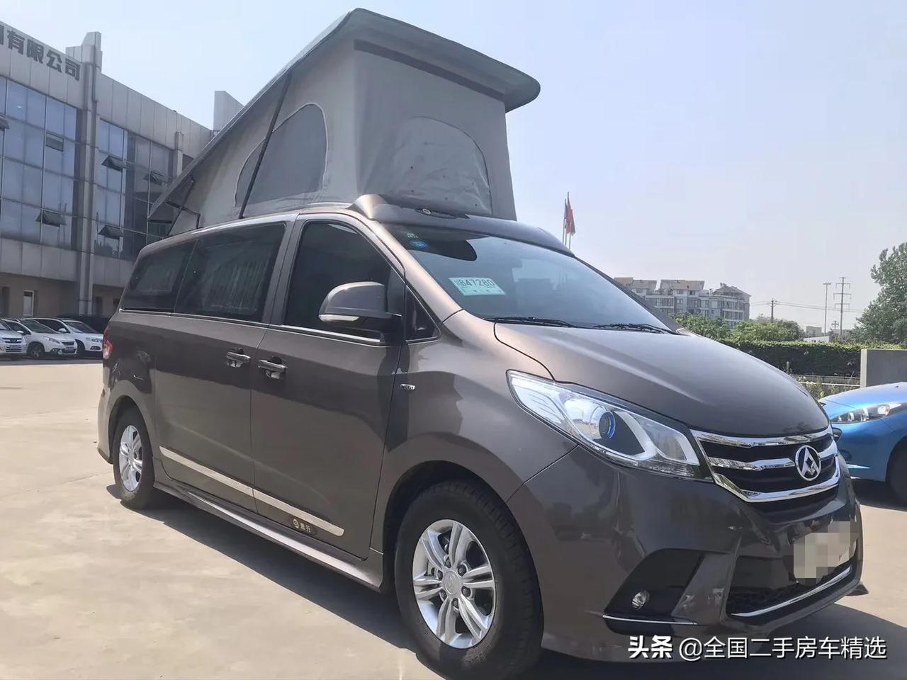 2019年1月,大通g10升顶房车,行驶里程4000公里,双