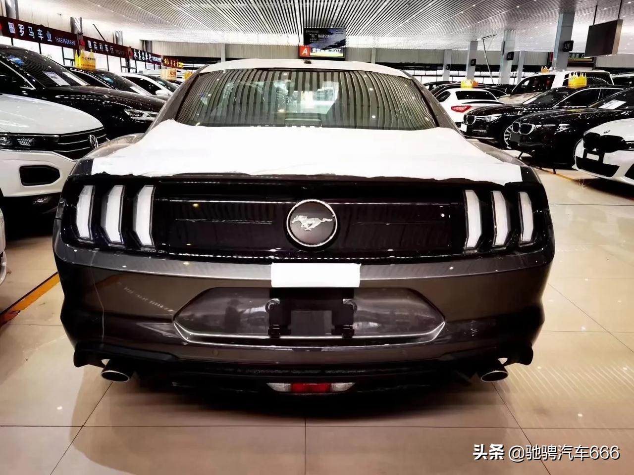 20款野马ecoboost到店指导价3698万0公里包牌包税仅售34x万喜欢的速度