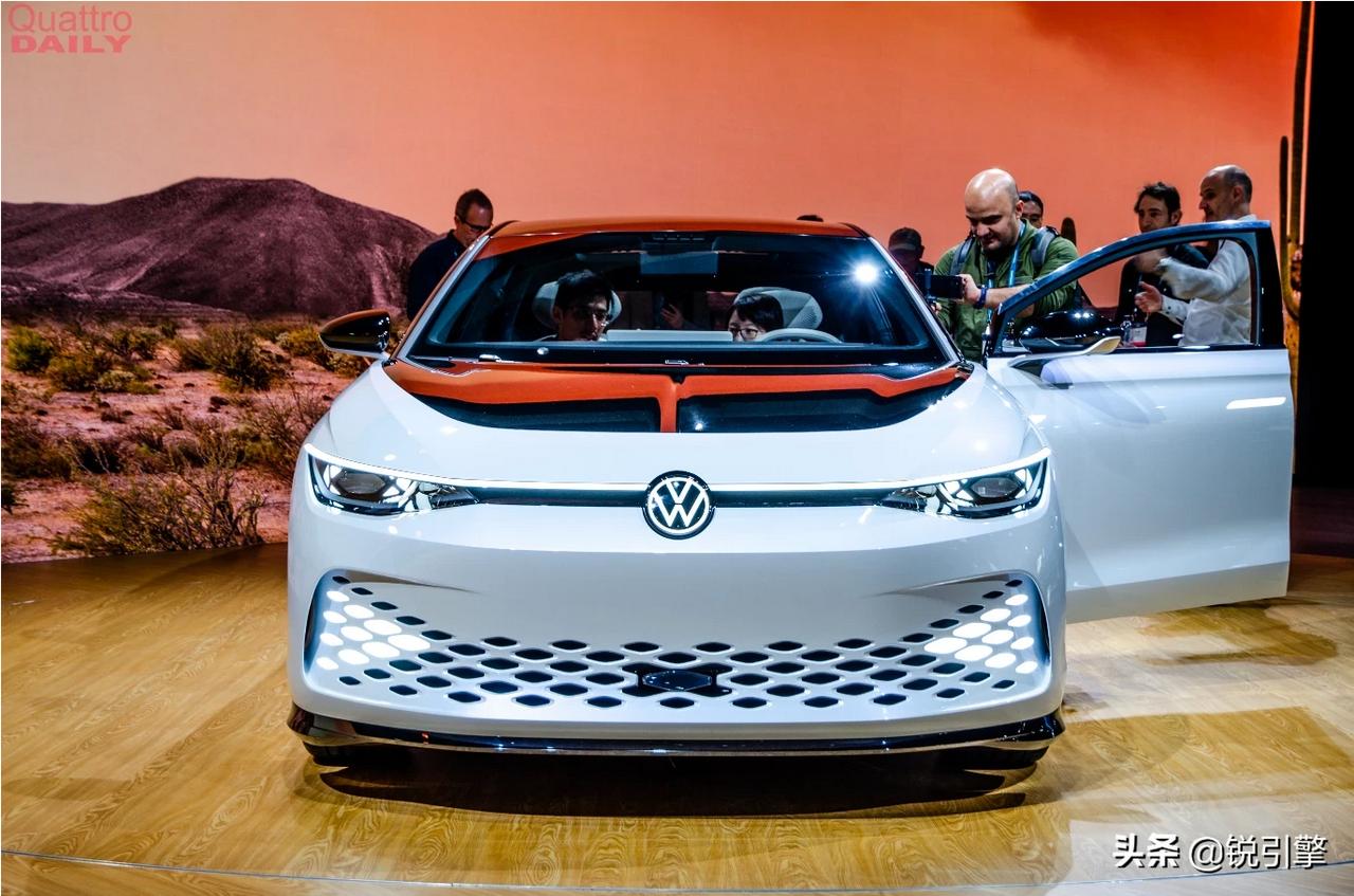 大眾在洛杉磯車展發佈的全新電動旅行車volkswagenidspacevizzion感覺