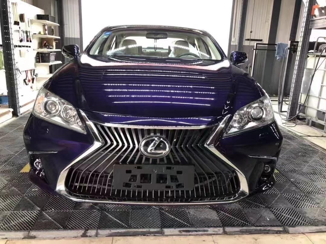 06-12年老款雷克萨斯es改装新款前杠大包围es350改装