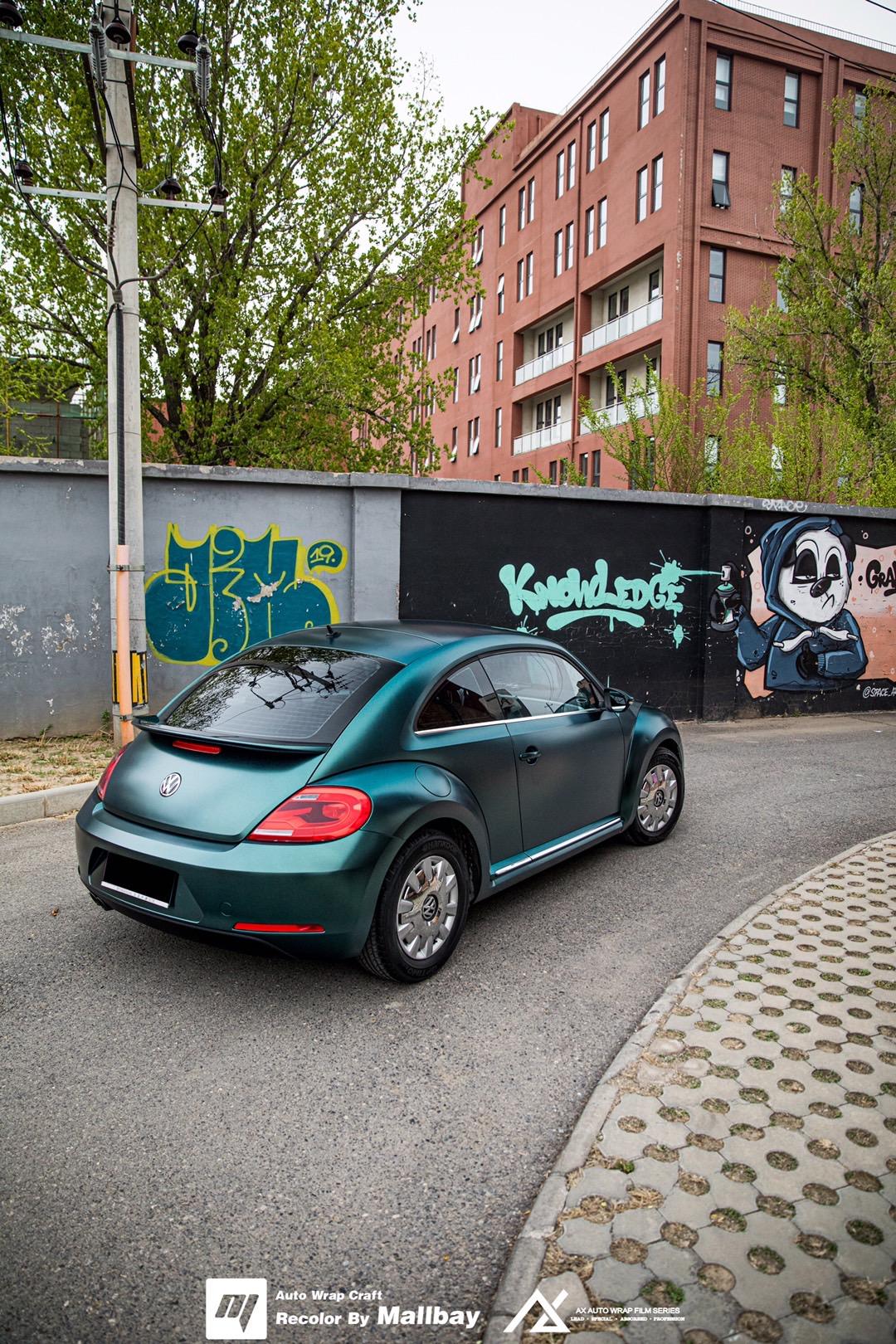 改色后的甲壳虫更加时尚潮流哟